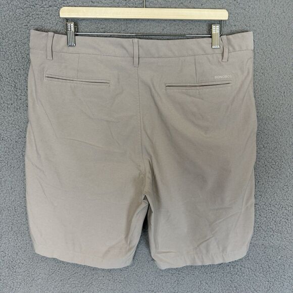 Bonobos Shorts Mens 38 Beige Golf‎ Performance Chino Stretch 10" Outdoor - Picture 3 of 7